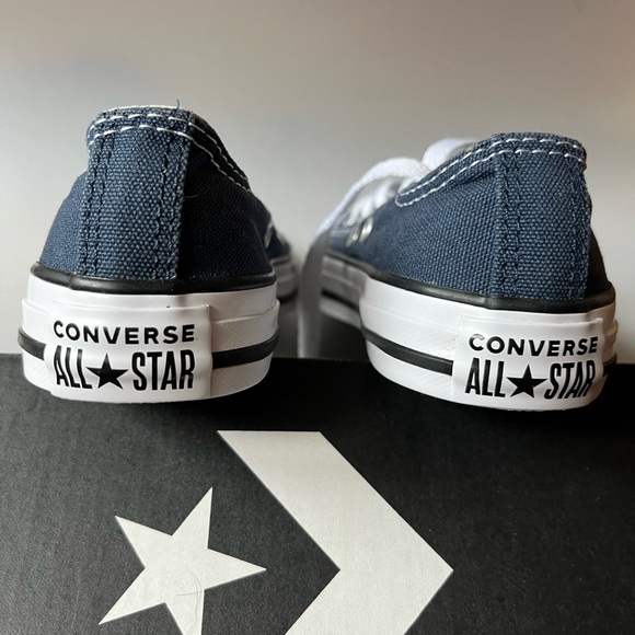 kids navy chucks | youth size 12 - Picture 4 of 7